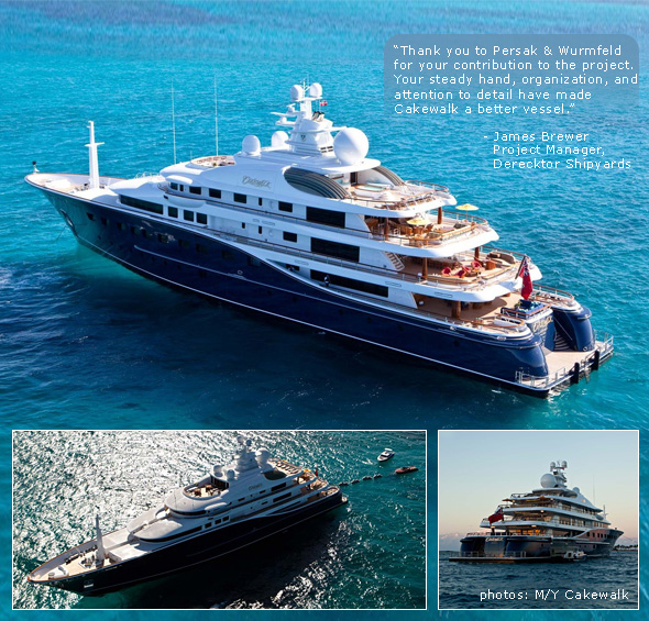 Persak & Wurmfeld, Cakewalk Motoryacht